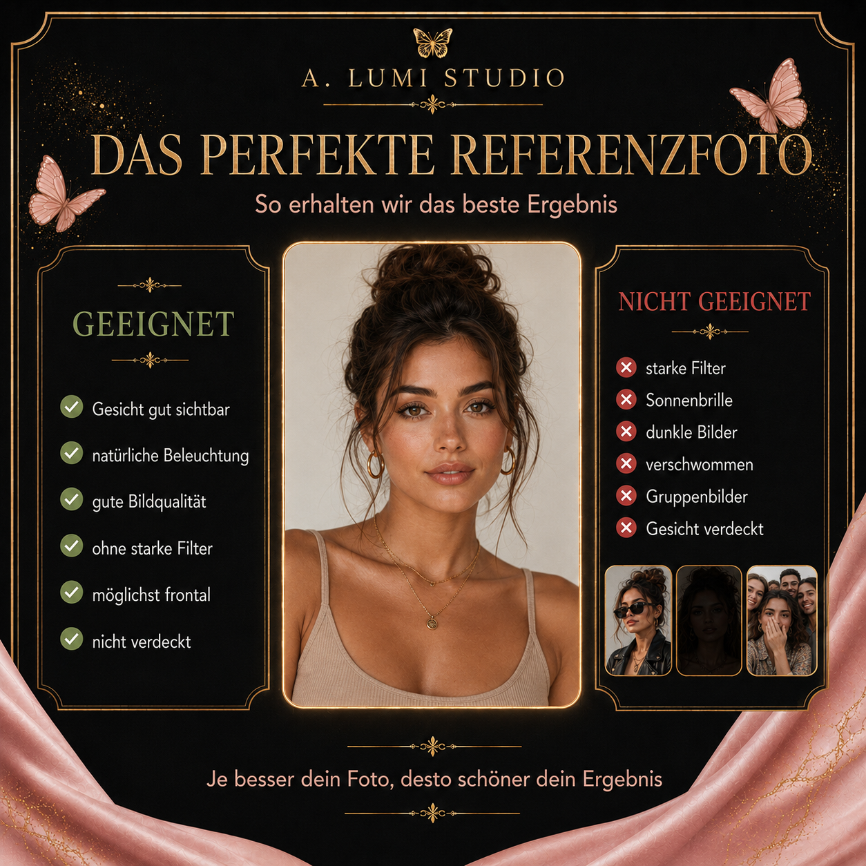 ✨ Luxury Portrait Experience – Dein persönliches KI-Fotoshooting 📸